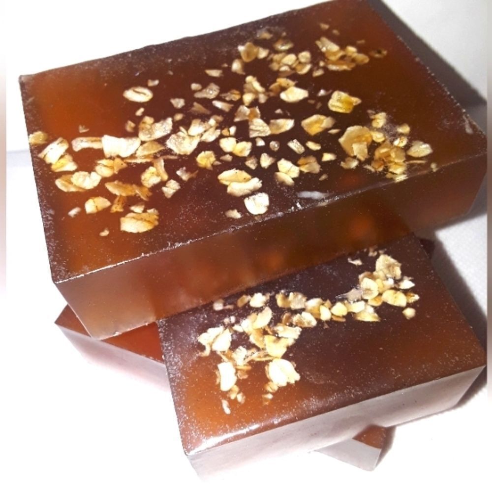 HAND crafted Orange Brown sugar and oats organic soap bar BUY 1 GET 2 FREE MIX N